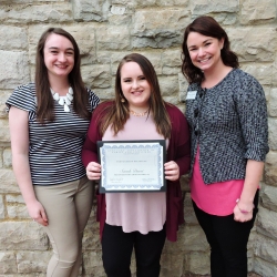 Alivia Faris, Sarah Durst and Whitney Holterbran 